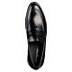 Black loafer shoes genuine leather In Primis s5