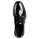 Black leather Derby shoes with shiny toe cap, In Primis s5