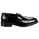 Shiny black leather Penny Loafers In Primis s1