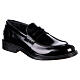 Shiny black leather Penny Loafers In Primis s2