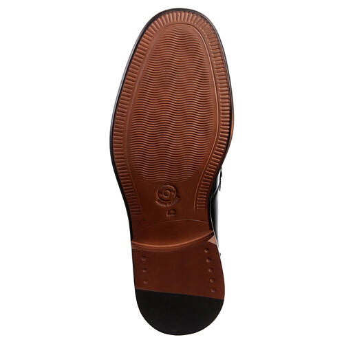 Loafer genuine shiny black leather In Primis 6