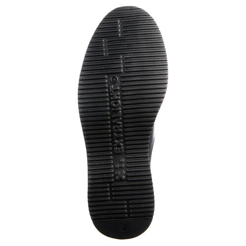 Shiny black leather Saddle Loafers In Primis 6