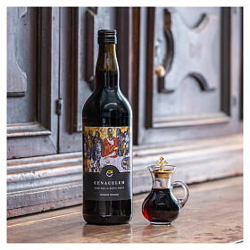 Vino de misa tinto dulce Cenaculum Holyart