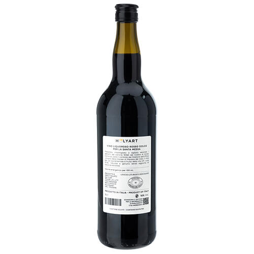 Vino da messa rosso dolce Cenaculum HOLYART 4