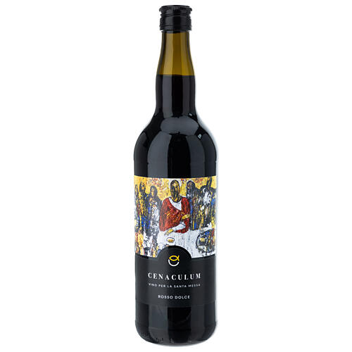 Sweet Red Mass Wine Holyart Cenaculum 1