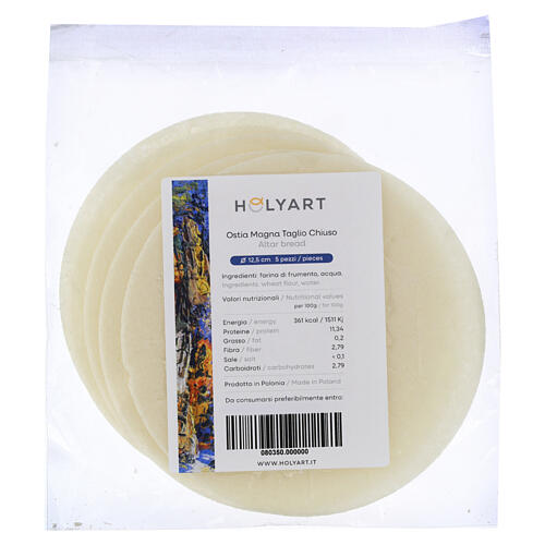 SAMPLE TEST Closed-cut hosts, 5 in, set of 5 1