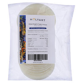 MUESTRA DE PRUEBA Hostia magna IHS 7,5 cm corte cerrado 25 uds