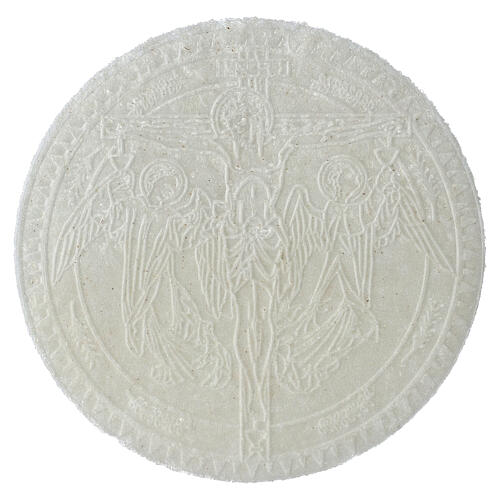 AMOSTRA ENSAIO Hóstia magna IHS 7,5 cm corte selado 25 unid. 5