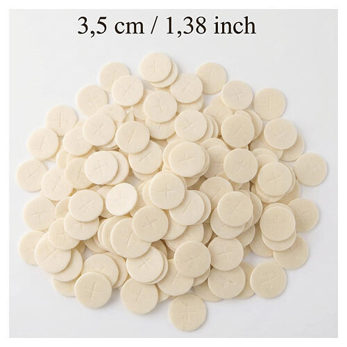 Hostie o zamkniętym cięciu 3,5 cm — 500 sztuk 2
