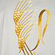 Chasuble and stole, ears of wheat and crosses s2