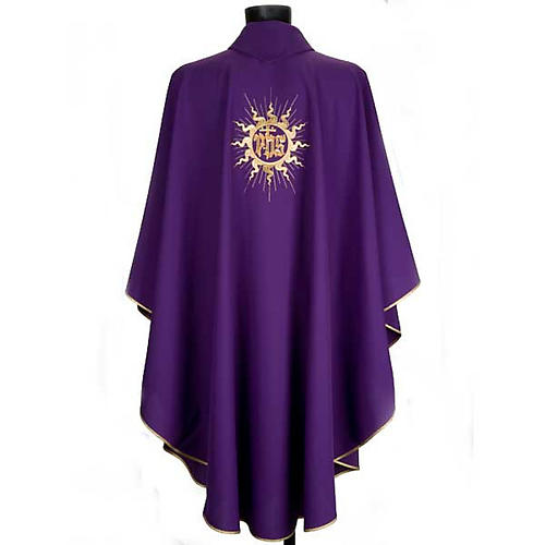 Chasuble and stole, sun and cross 2