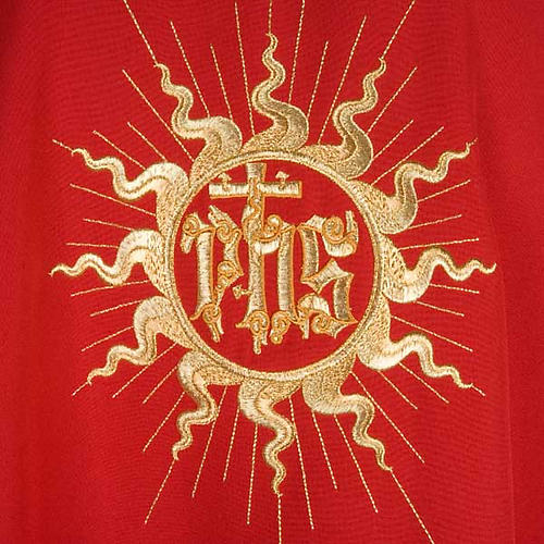 Chasuble and stole, sun and cross 5