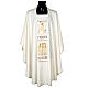 Marian chasuble with stole, angel and cross s1