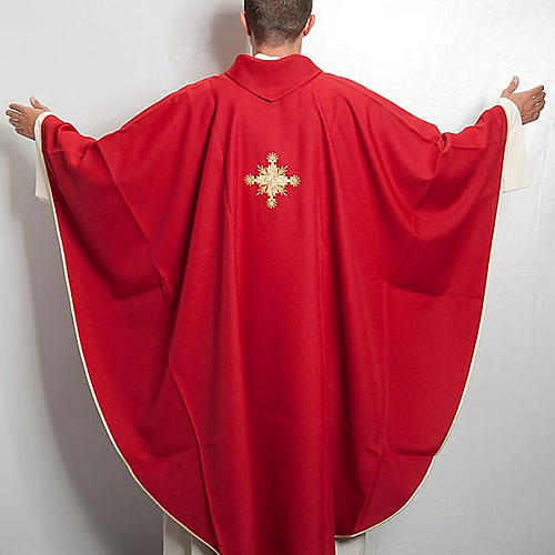 Chasuble and stole, cross 3