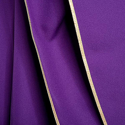 Chasuble and stole, cross 8