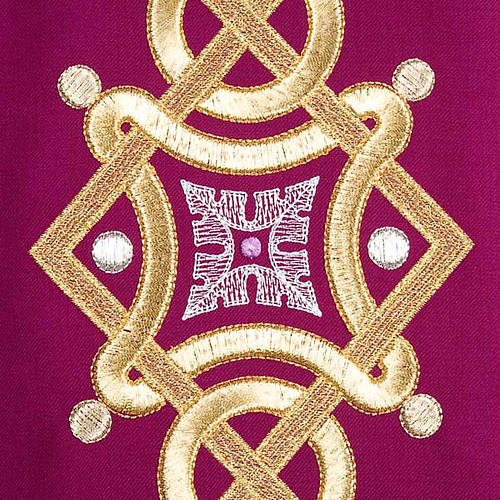 Chasuble with stole, doves 7