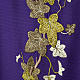 Casula religiosa e Stola viola edera s3