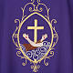Casulla litúrgica y estola cruz s11