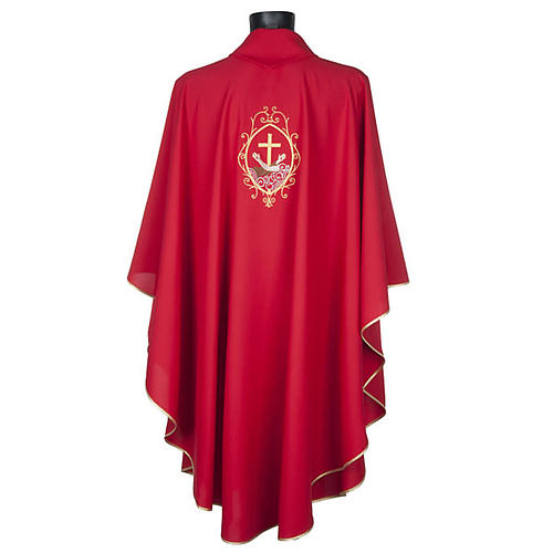 Chasuble and stole, cross and hands 5