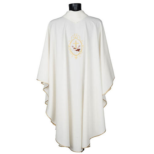 Chasuble and stole, cross and hands 8