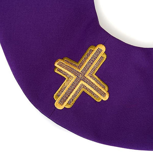 Clergy stole golden embroidery 2