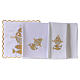 Altar linen set 4 pcs. loaves and fishes symbol s3