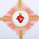 Servicio para la misa 4 piezas bordado Sagrado Corazón de Jesú s3