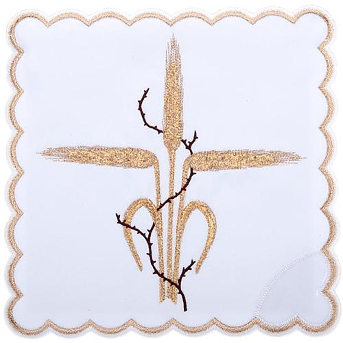 Mass linens 4 pcs, ears of wheat and thorns symbol 1