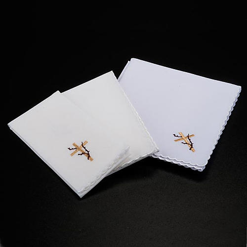Mass linens 4 pcs, ears of wheat and thorns symbol 2