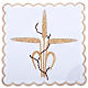 Mass linens 4 pcs, ears of wheat and thorns symbol s1