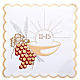 Altar cloths 4 pcs. IHS grapes and basket s1