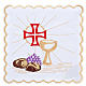 Servicio de altar 4pz símbolos Eucaristía s1