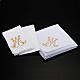 Mass linens 4 pcs. Marian symbol and flowers s2