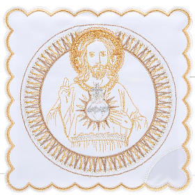 Conjunto de altar 4 peças Sagrado Coração Jesus