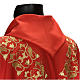 Chasuble with stole, IHS embroidery s3