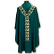 Chasuble with stole, IHS embroidery s6