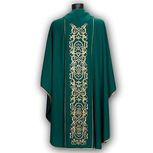 Priest Chasuble and Stole with IHS Embroidery 5