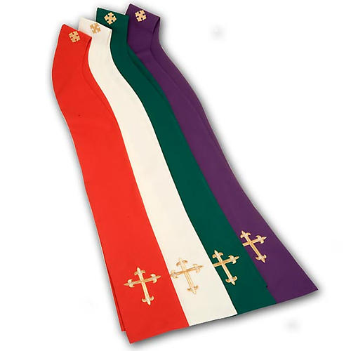 Priest Chasuble and Stole with IHS Embroidery 8