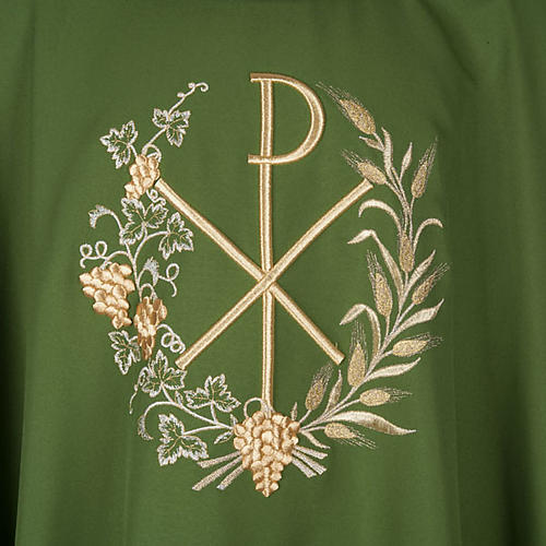 Casula liturgica e stola ricamo XP 2