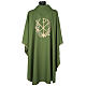 Casula liturgica e stola ricamo XP s6