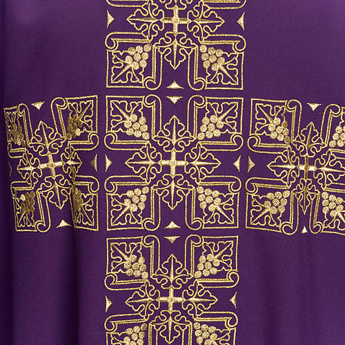 Chasuble and stole, central cross 7