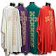 Catholic Chasuble and Clergy Stole with Central Cross s1