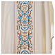 White Marian Chasuble with embroidered orphrey s4