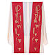 Priest stole with Chi-Rho embroidery s2