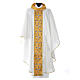 Catholic Priest Chasuble in 100% silk with cross design s7