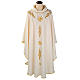 Liturgical chasuble with golden embroidery s1
