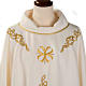 Liturgical chasuble with golden embroidery s3