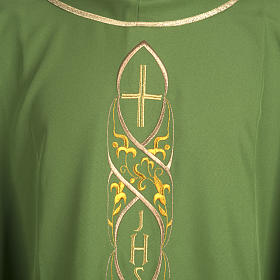 Chasuble IHS embroidery