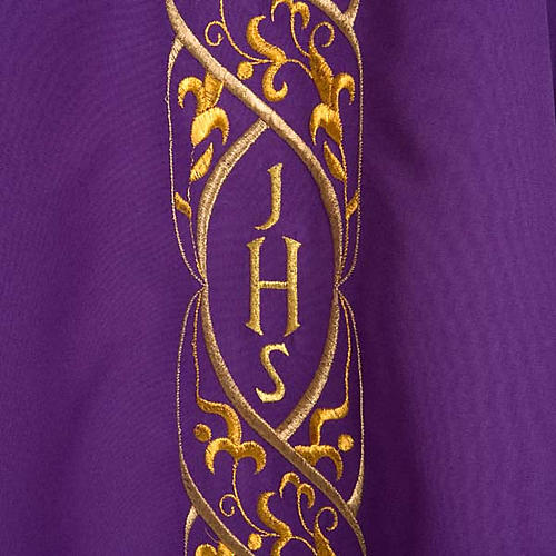 Chasuble IHS embroidery 6