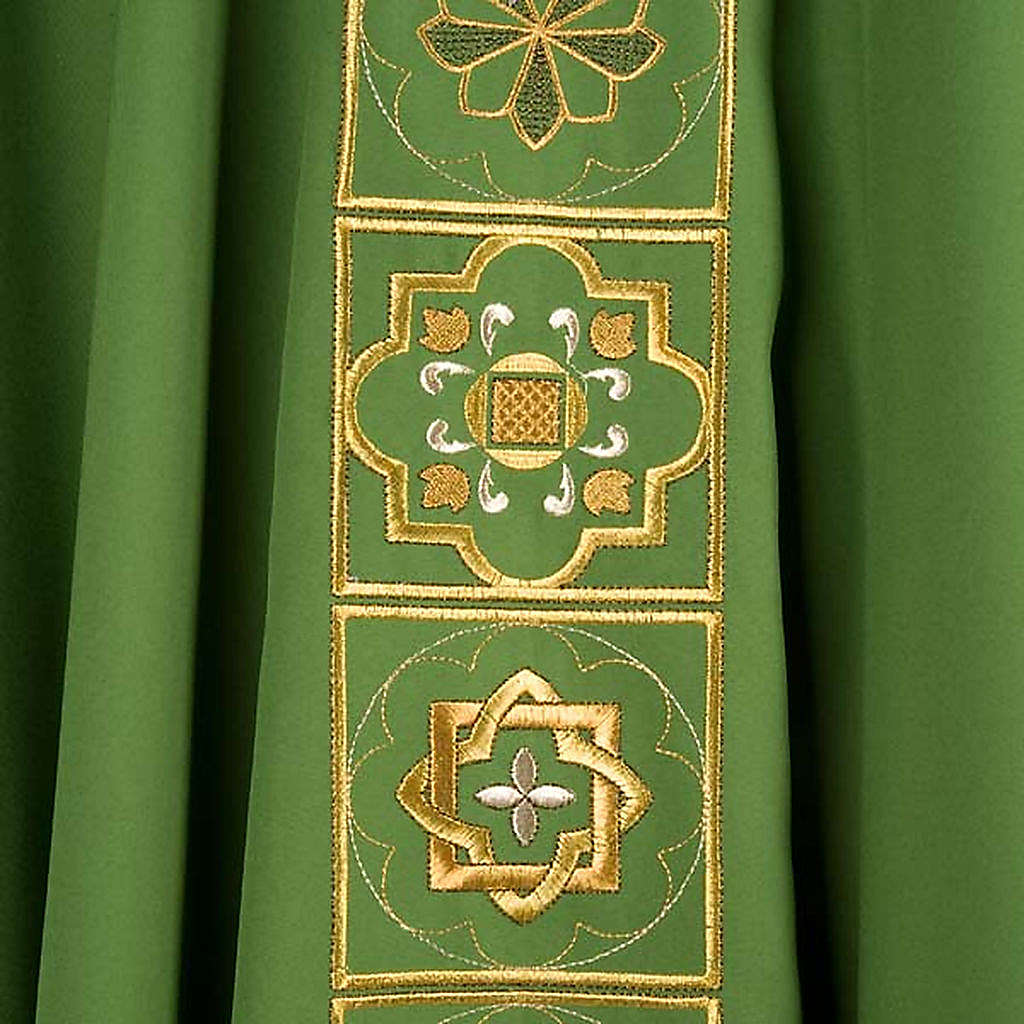 Liturgical chasuble golden embroidery online sales on HOLYART.co.uk